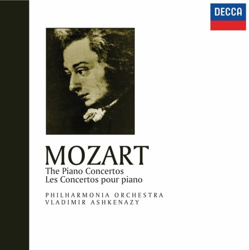 Mozart - The Piano Concertos [Audio CD] Philharmonia Orchestra; Vladimir Ashkenazy and Wolfgang Amadeus Mozart