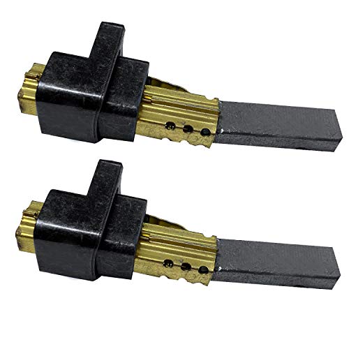 Fhdpeebu Lot de 2 sucettes d'aspirateur à vide moteur moteur charbon 6,5 x 11 x 32 mm, haute qualité aspirateur sous vide pièces pour aspirateur LG