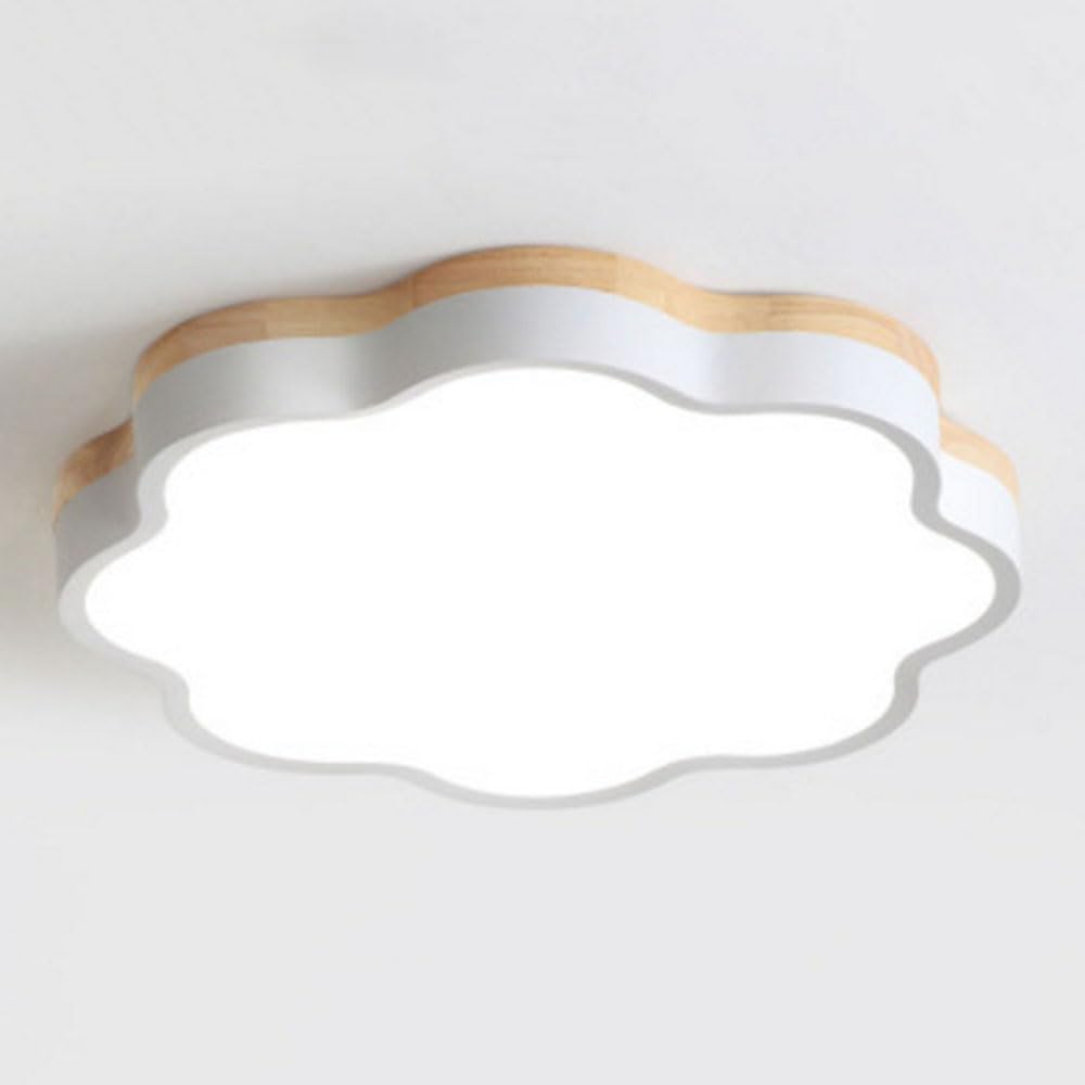 Luminaire de plafond design nordique moderne, plafonnier super lumineux multicolore LED
