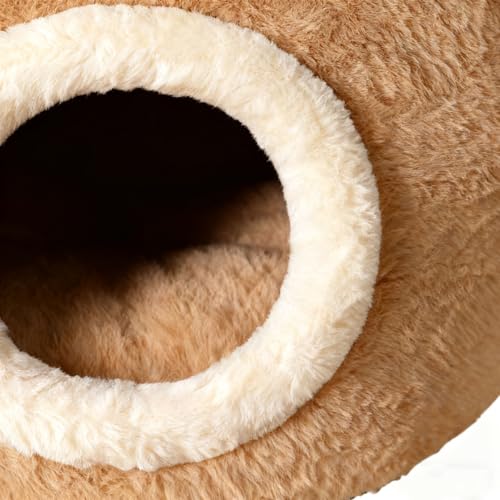 Niche pour chat intérieure lavable avec coussin pour couchage de chaton - 7