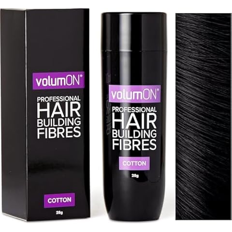 Volumon Professional Hair Building Fibres for Thinning Hair Cover