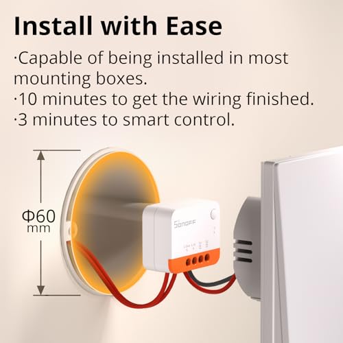 SONOFF Zigbee Smart Switch,No Neutral Wire Required,works with Alexa/Google Home,ZigBee Hub Required - Image 4