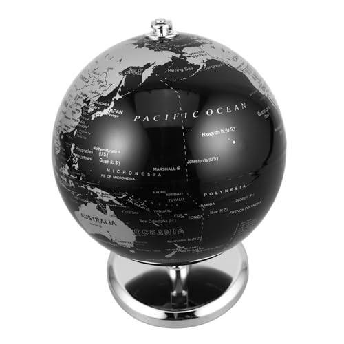 CIYODO Mini Antique Decorative Desk Globe Round Earth Globe Ball for Office Desk Table Decor Home Office Dec