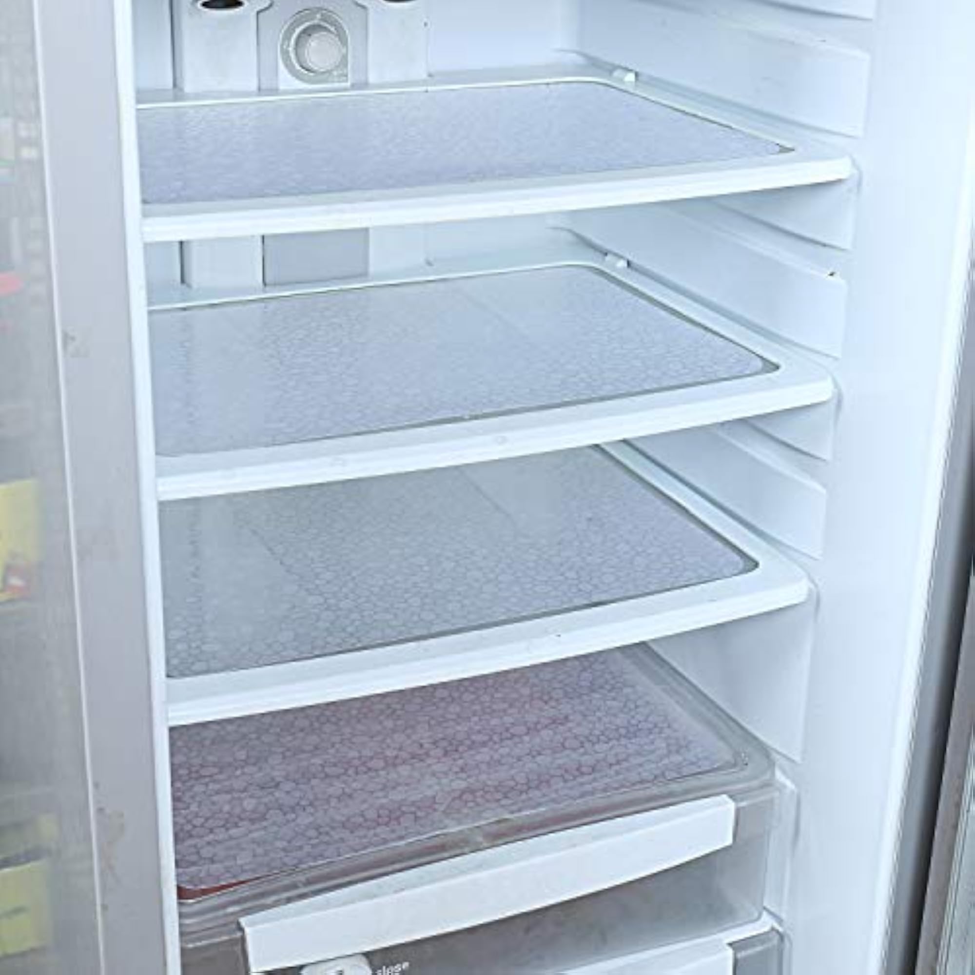 Pack of 6 Waterproof Stone Design Refrigerator Drawer Mats