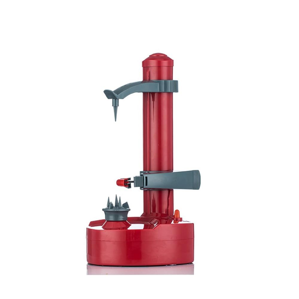 Multifunctional Electric Automatic Peeler, Electric Rotato Peeler with 3 Replacement Blades Stainless Steel Fruit and Vegetable Peeler Kitchen Tool