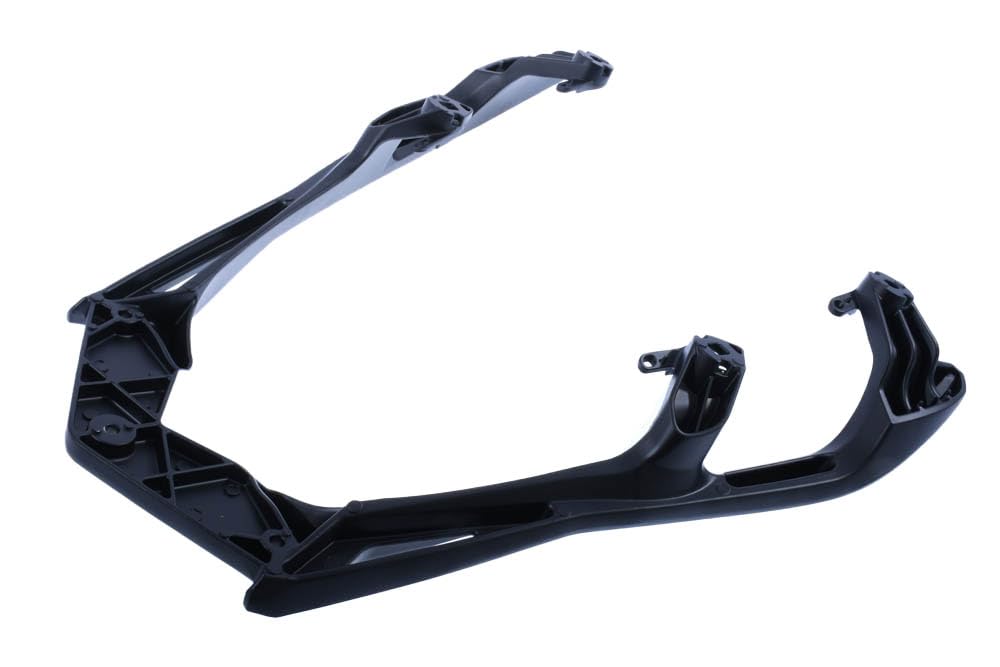 aVDB-Moto Topcase Halterung/Gepäckträger Kompatibel mit Yamaha Xmax 125 / TECH MAX 2018-2022, Xmax 250 2018, Xmax 300 2017-2022, Xmax 400 / TECHMAX 2018-2020, EVOLIS 300 2017 (Aluminium)