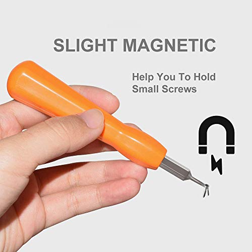 Screwdriver For Ring Doorbell,Emien Torx T6 T15 Bit Screwdriver For Ring Video Doorbell,Doorbell 2,Doorbell Pro And Elite Battery Change, Charge & Replacement, Wifi Password Reset Access #TOP3