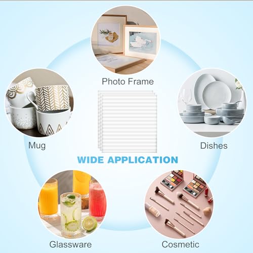 Yizhet Pacote com 312 Suprimentos para Mudança, 4 Tamanhos de Bolsas de Espuma Almofadada, Bolsas de