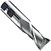 Union Butterfield 5110724 High Speed Steel (HSS) Square Nose End Mill, Inch, Weldon Shank, Uncoated (Bright) Finish, 30 Degree Helix, 2 Flutes, 4.5" Overall Length, 1" Cutting Diameter, 1" Shank Diameter