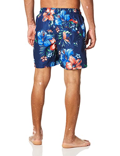 Image of Kanu Surf Men's Big Viper Extended Size Stripe Swim Trunk
