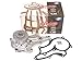 Evergreen TCK2000WOP Compatible With 85-94 Toyota 22R 22RE 22REC Timing Chain Kit w/Timing Cover, Water Pump & Oil Pump