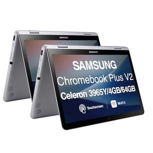 SAMSUNG 12.2" FHD 2-in-1 Touchscreen Chromebook Plus Laptop