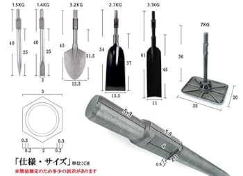 心機一転 Amazon | MOTOFUTURE エンジンブレーカー はつりハンマー 2