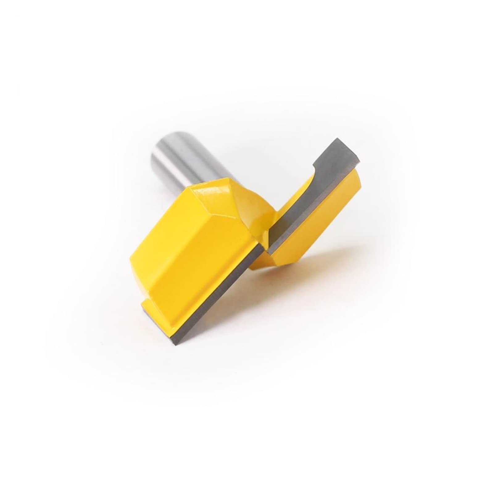 Cutter di fresatura Superficiale 3 Pezzi di 12 mm da 12 mm 1/2 Pollice Gambo Gambo Pezzo Groove Assembly Router Bit 3/4 "Stock T-Slot Tenon Fresatura taglierina Lavorazione del Legno