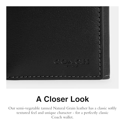 Image of Trifold Wallet in Natural Full-Grain Leather