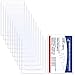 Wisdompro 10 Pack New Medicare Card Holder Protector Sleeves, 6 Mil Soft and Flexible Clear PVC Wallet Size Slot for Social Security Card, Insurance Card, Credit Card, Debit Card, Driver's License