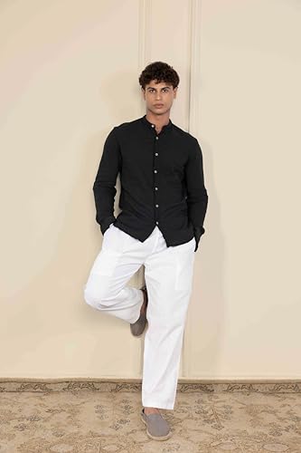 Image of Aatman One Size Men's Eco-Friendly Cotton Pyjama Pack of 2 | Fits Waist Size 28 to 36 Inches