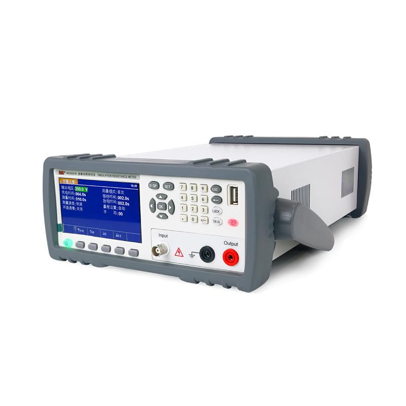 RK2683AN Insulation Resistance Tester Resistance Range 10kΩ-10TΩ Voltage 1000V Standard USB RS232 Communication Interface