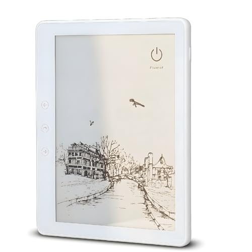 Zunate Portable 5.8 Inch Electronic Book Reader, 300PPI Ink Screen Touchscreen Electric Ink Reader Lightweight Android E, 32GB Storage WiFi