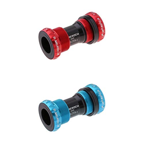 YIJU 2 Peças para Ciclismo de Montanha para Bicicleta Bicicleta Tipo de Rosca BB68-73 Mm Suporte Inf