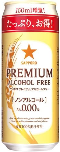 Amazon サッポロ プレミアムアルコールフリー 増量缶 500ml 24本 サッポロビール 食品 飲料 お酒 通販