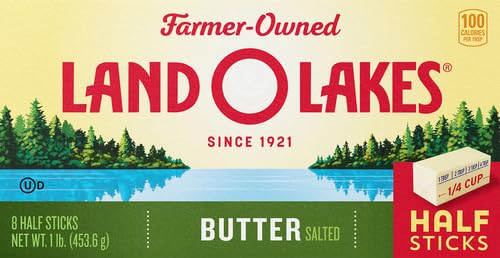 Land O Lakes Salted Butter Half Sticks Made With Sweet Cream and Salt 8 Half Butter Sticks 1 — view 16