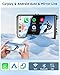 Rimoody 2G+64G Android Car Stereo for VW Passat Jetta Tiguan Golf MK5 MK6 T5 EOS Polo, Wireless Carplay Android Auto, 9'' Touchscreen Radio GPS Navigation Bluetooth 5G-WiFi FM/RDS EQ Rear Camera SWC