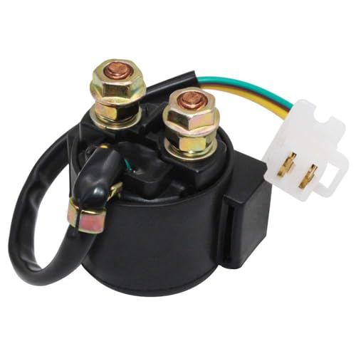 Starter Solenoid Relay for Honda TRX300 Fourtrax 300 1988-2000 /TRX200 Fourtrax 200 1984 /TRX250 Fourtrax 250 1985-1987 /TRX250 Sportrax 2003-2008 /TRX400 Sportrax 2001-2014 /TRX125 Fourtrax 1985-1986
