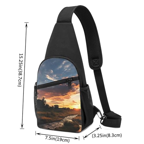 Morrales Urbanos Sling Crossbody para Hombre y Mujer miniatura 3
