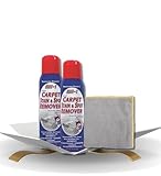 GROVE Lifter-1 Carpet Stain & Spot Remover Spray 18 oz Bundle with Microfiber Cloth - Effortless Carpet Stain Remover - Quick and Easy Carpet Cleaner Spray for Tough Stains - (3 Items)