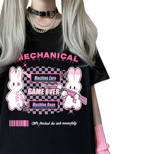 RILGOU Harajuku Kawaii Fashion Pastel Goth Casual Style Soft