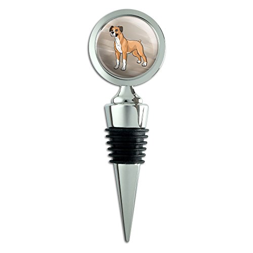 Boxer Pet Dog Wine Bottle Stopper