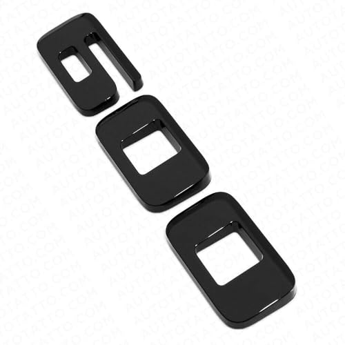 Image of 1Pcs Escalade 600 Rear Liftgate Nameplate Emblem 3D Badge Compatible with Escalade (Glossy Black)
