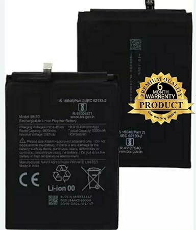 Image of Original BN53 Battery for Redmi Note 9 pro M2003J6B2G Battery with 6 Month Warranty *** (G00291)