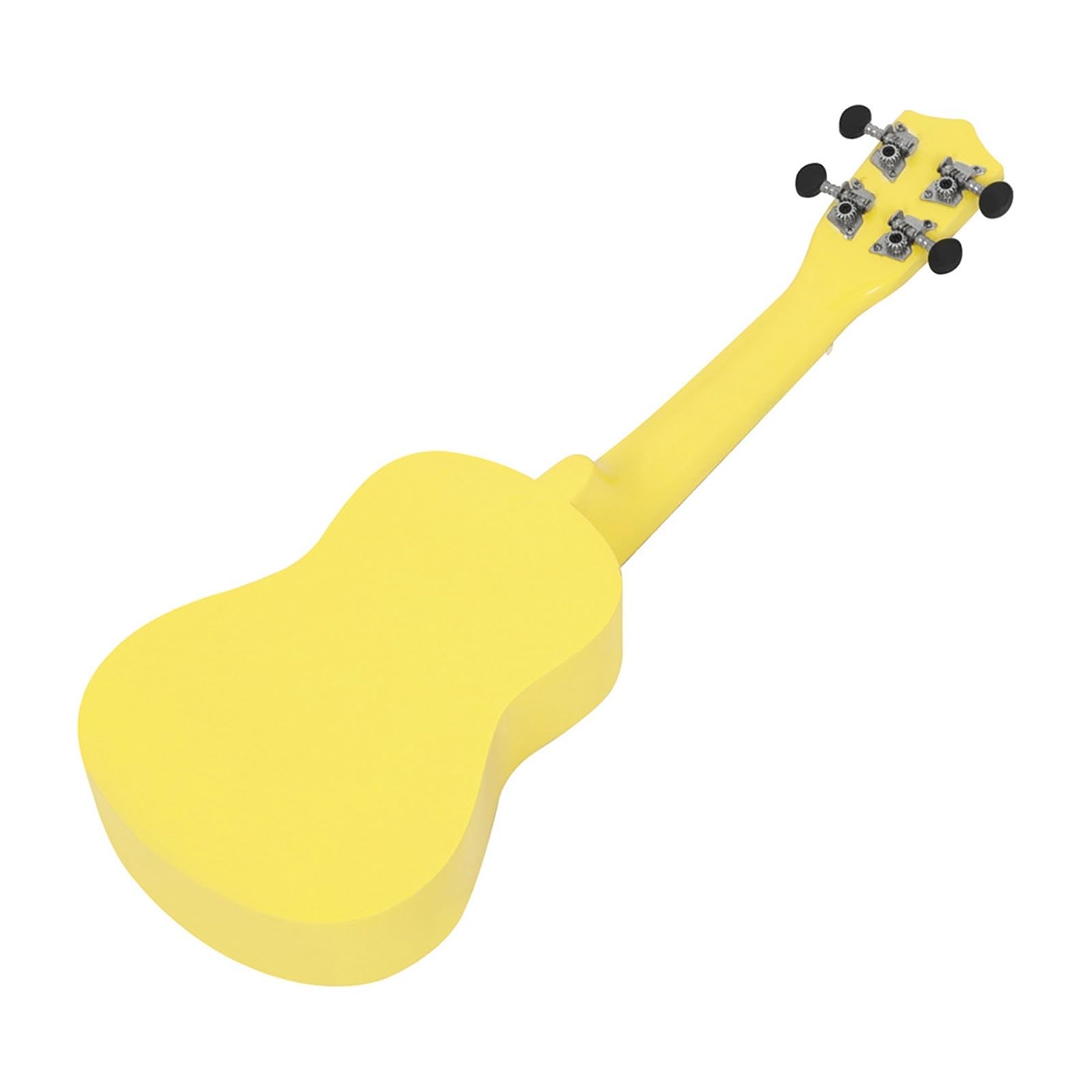 21-calowy Kolorowy Czterostrunowy Ukulele, Drewniany, Mały Instrument Dla Początkujących Gitarowych początkujących ukulele(Yellow)