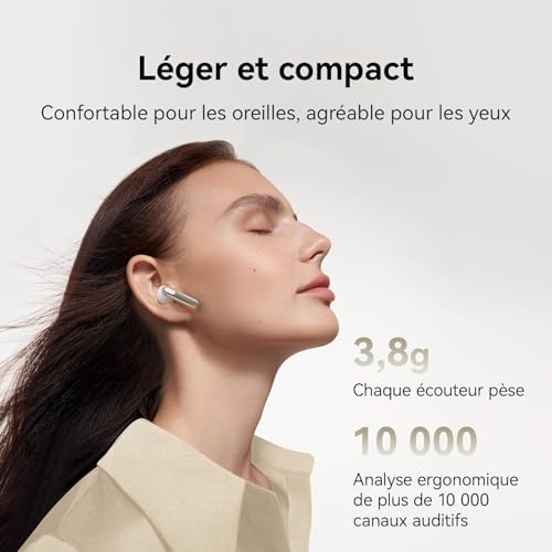Image of HUAWEI FreeBuds SE 3 Wireless Headphones, 42 Hours Battery Life, Lightweight and Compact, 10 Minute Quick Charge, Easier Connection, Robust Bluetooth 5.4 Connection, IP54, Black