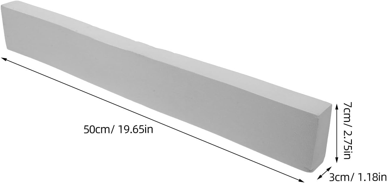 2Pcs Window Condensation Absorber Strip: Reusable & Quick Drying Sponge Block for Sill Water Collector - 20x2.8x1.2" Moisture Control Condensation Water Moisture Absorption