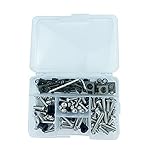 Motorcycle Stainless Steel 177PCS Windscreen Fairing Bolts Kit Fastener Clips Screws for gsxr 600 750 1000 k1-k8 GSX TL 1000S Mounting Kits Washers Nut Clips
