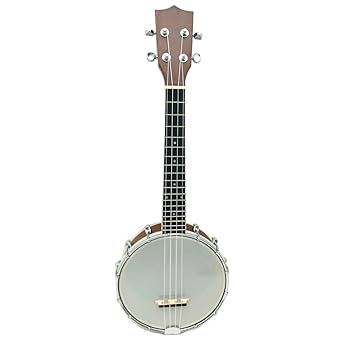 Amazon.co.jp: 木製バンジョー 4弦 バンジョー 練習と