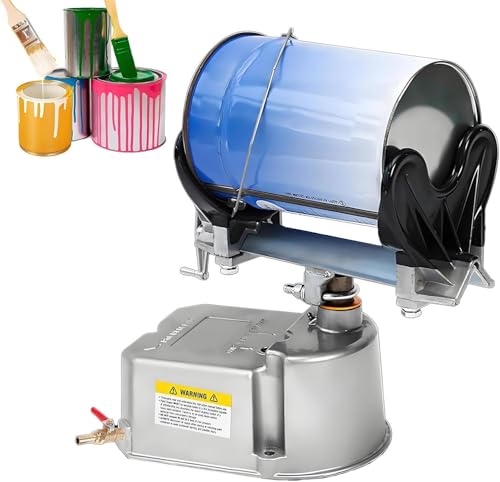 Mieszalnik pneumatyczny do farb, oscylator pneumatyczny, mieszalnik pneumatyczny do farb o wadze 1-5 kg ​​z regulowanym zaciskiem 80-250 mm, 15 min/wiadro, do beczek okrągłych