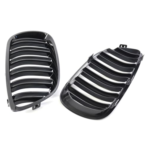 Grille de calandre double ligne noir brillant style sport E92 E93 2006-2009