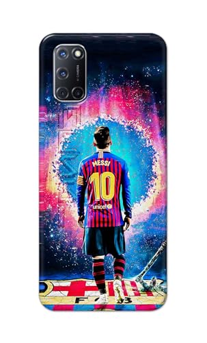 Image of Printed Hard Back Cover for Oppo A92 Back Cover (Famous Football Player -J1) -190724(EA)