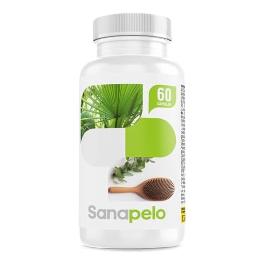 Sanapelo – Cápsulas Anticaída del Cabello| Con Saw Palmetto,Biotina,Zinc,Pygeum Africanum,Té verde| Ayuda a fortalecer el pelo, evitar la caída y mejorar la circulación|Hombres y Mujeres-SANACAPS