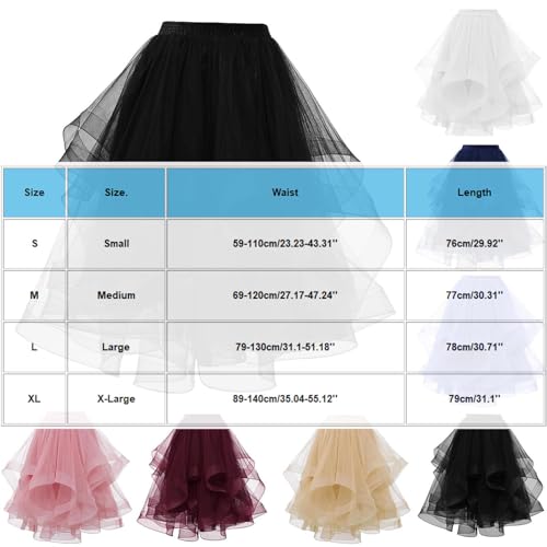 Tulle Skirts for Women A Line Elastic Waist Tiered Layered Puffy Midi Long Party Tutu Skirt 2025 Summer Skirts2
