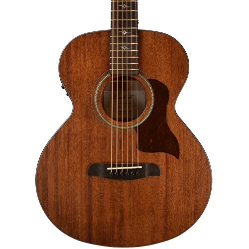 Sawtooth Mahogany Series Solid Mahogany Top Acoustic-Electric Mini Jumbo Guitar Right-Handed
