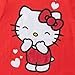 Hello Kitty Sanrio Girls 4 Pack Short Sleeve T-Shirt for Little and Big Kids