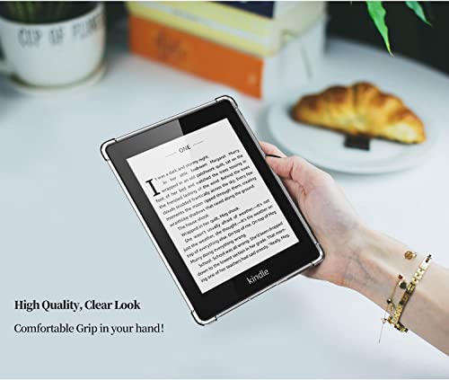 Image of Clear Tablet Case Fit For Kindle Paperwhite (10th Generation, 2018) 6 inch Transparent Cover, Ultra-Thin Protective Back Shell With Thick Corners For Kindle Paperwhite 4 (10th Gen)