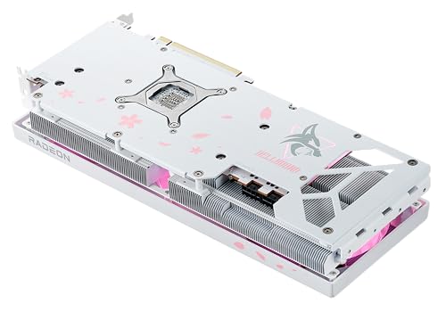 Image of POWERCOLOR Hell Hound Sakura White RX 7800 XT Graphics Card, 16GB GDDR6