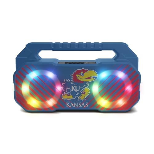 Image of SOAR NCAA Wireless Boombox Speaker, Kansas Jayhawks