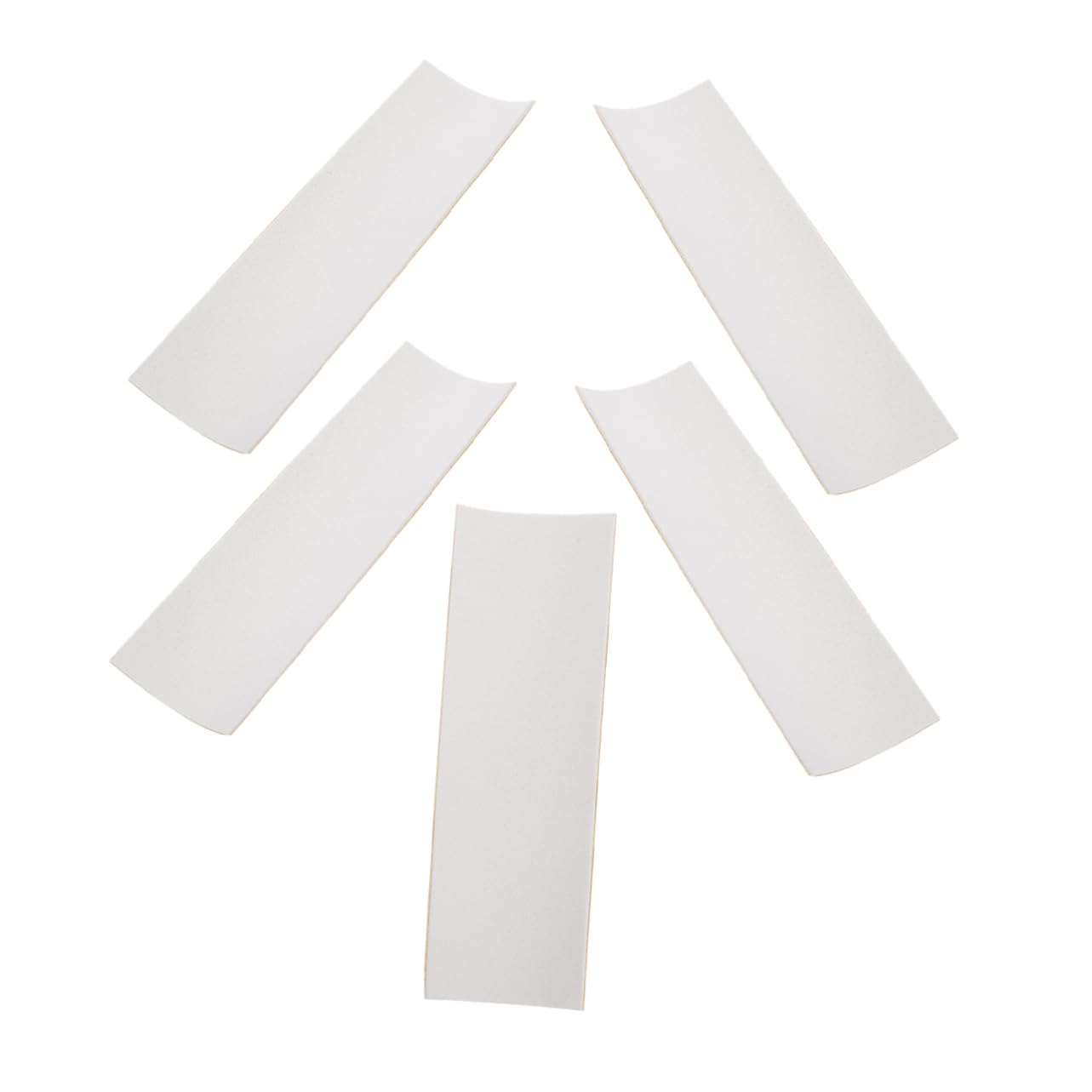 VICASKY 5pcs Anti-Slip Stickers for Finger Skateboards Grip Tape Stickers Non-Skid Foam Grip Tape for